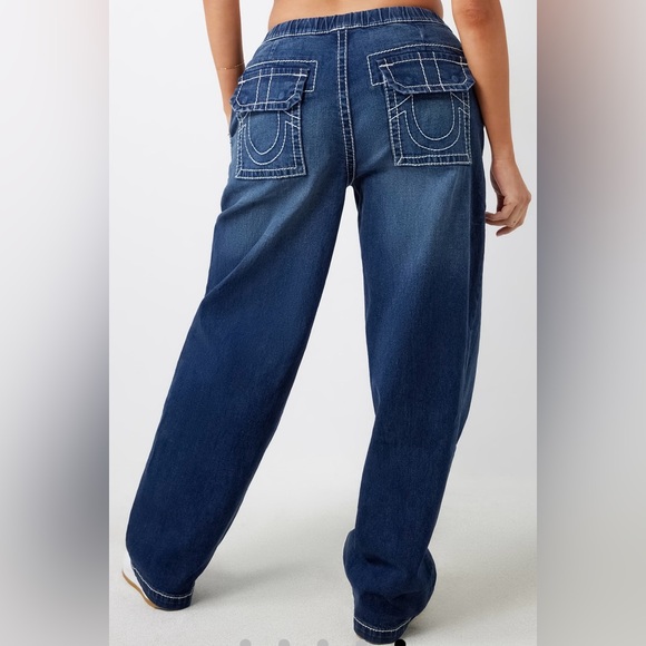 NWT - True Religion Relaxed Baggy Jeans - Picture 2 of 6